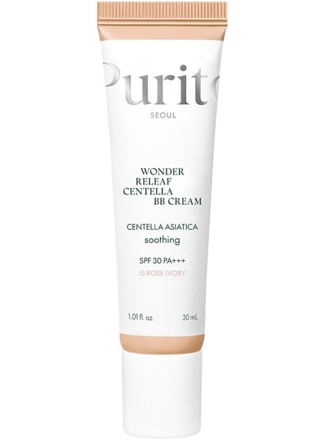 Purito Wonder Releaf Centella BB Cream 30 ml, 15 Rose Ivory